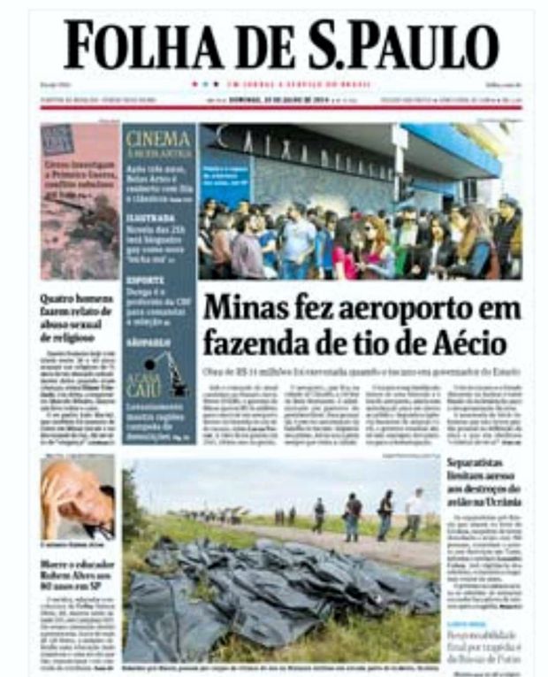 Governo de Minas na gestão de Aécio Neves gastou R$ 14 milhões para construir aeroporto em fazenda do seu tio - Tucano desmente aeroporto de claudio aecio
